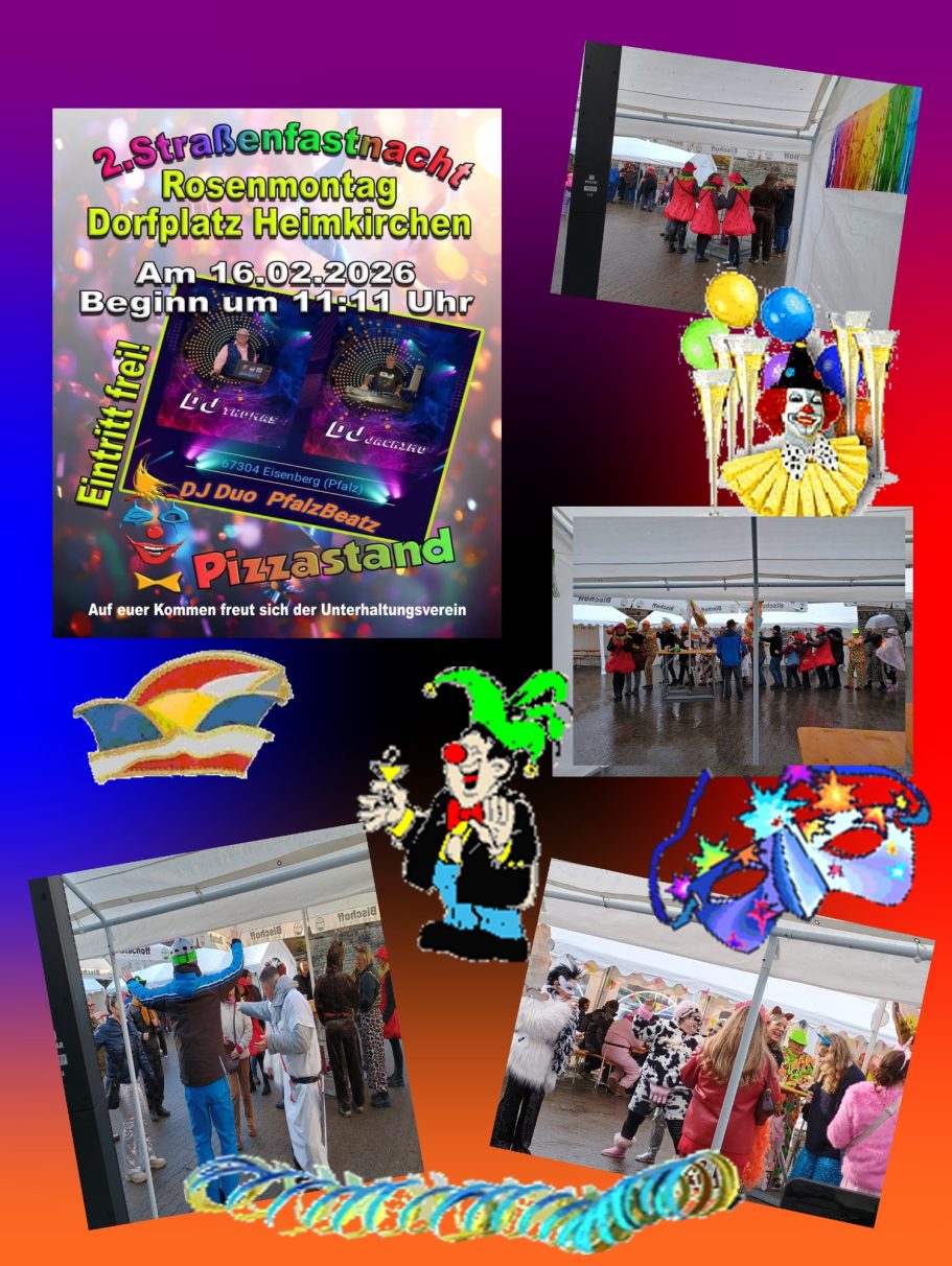 2.Straßenfastnacht in 67700 Heimkirchen Straßenfastnacht