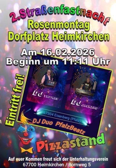 2. Straßenfastnacht in Heimkirchen